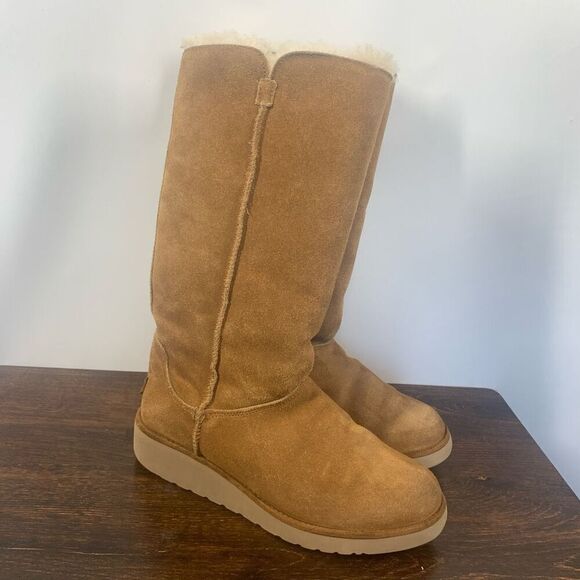Koolaburra by Uggs tan tall boot size 7 - Picture 3 of 12